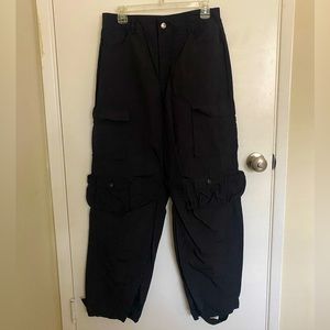 Black Cargo Pants